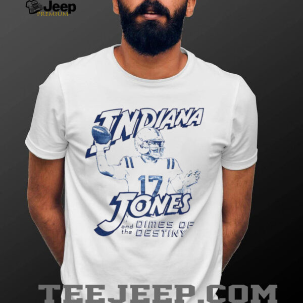 Daniel Jones Indianapolis Colts Indiana Jones and The Dimes of Destiny shirt