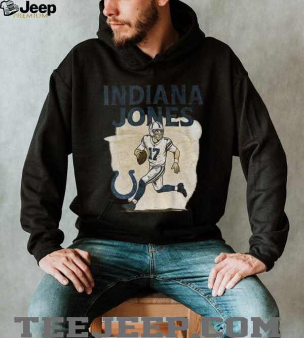 Daniel Jones Indianapolis Colts NFL Football player Indiana Jones shirt