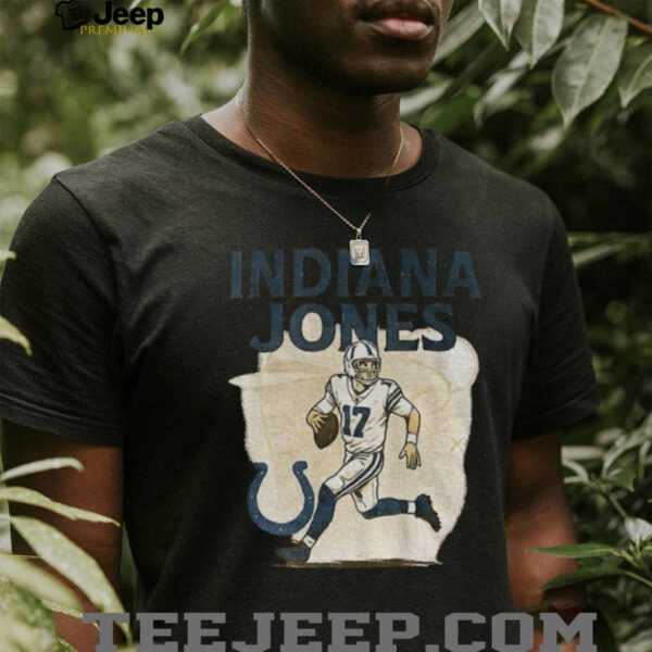 Daniel Jones Indianapolis Colts NFL Football player Indiana Jones shirt