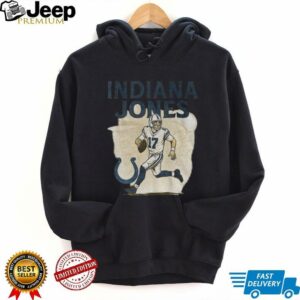 Daniel Jones Indianapolis Colts NFL Football player Indiana Jones shirt