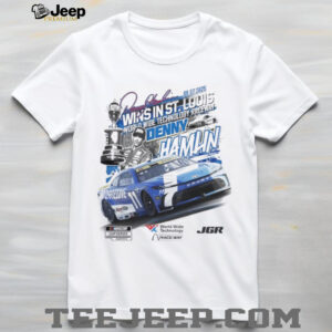 Denny Hamlin Checkered Flag Sports 2025 Enjoy Illinois 300 Race...