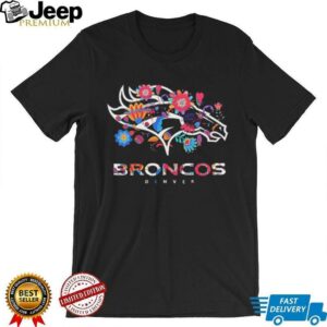 Denver Broncos Feliz dia de los muertos skull shirt