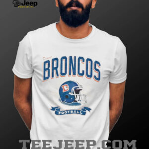Denver Broncos Football Helmet Distressed Vintage shirt
