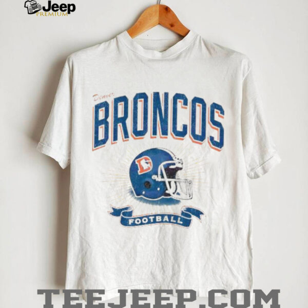 Denver Broncos Football Helmet Distressed Vintage shirt