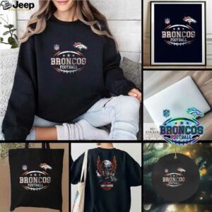 Denver Broncos NFL Harley Davidson motorcycle graphic shirt