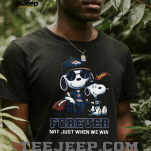 Denver Broncos Peanuts Snoopy Forever shirt