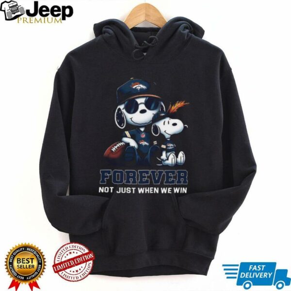 Denver Broncos Peanuts Snoopy Forever shirt