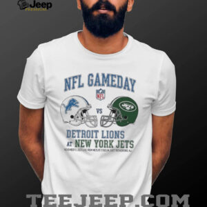 Detroit Lions vs New York Jets Nov 9 2025 Live From Metlife Stadium East Rutherford Nj NFL Gameday shirt