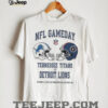Detroit Lions vs Seattle Seahawks Sept 21 2025 Live From Lumen Field Seattle Wa NFL Gameday shirt