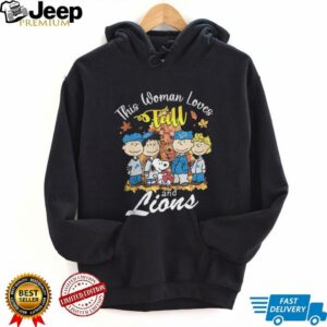 Detroit Lions x Snoopy this woman loves fall shirt