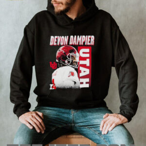 Devon Dampier Utah Utes player name shirt