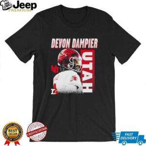 Devon Dampier Utah Utes player name shirt