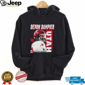Devon Dampier Utah Utes player name shirt