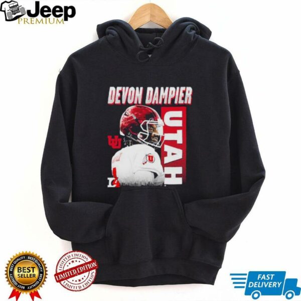 Devon Dampier Utah Utes player name shirt