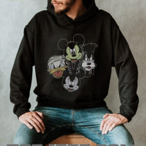Disney's Mickey Mouse Men's Classic Halloween Friends Monster Faces Tee