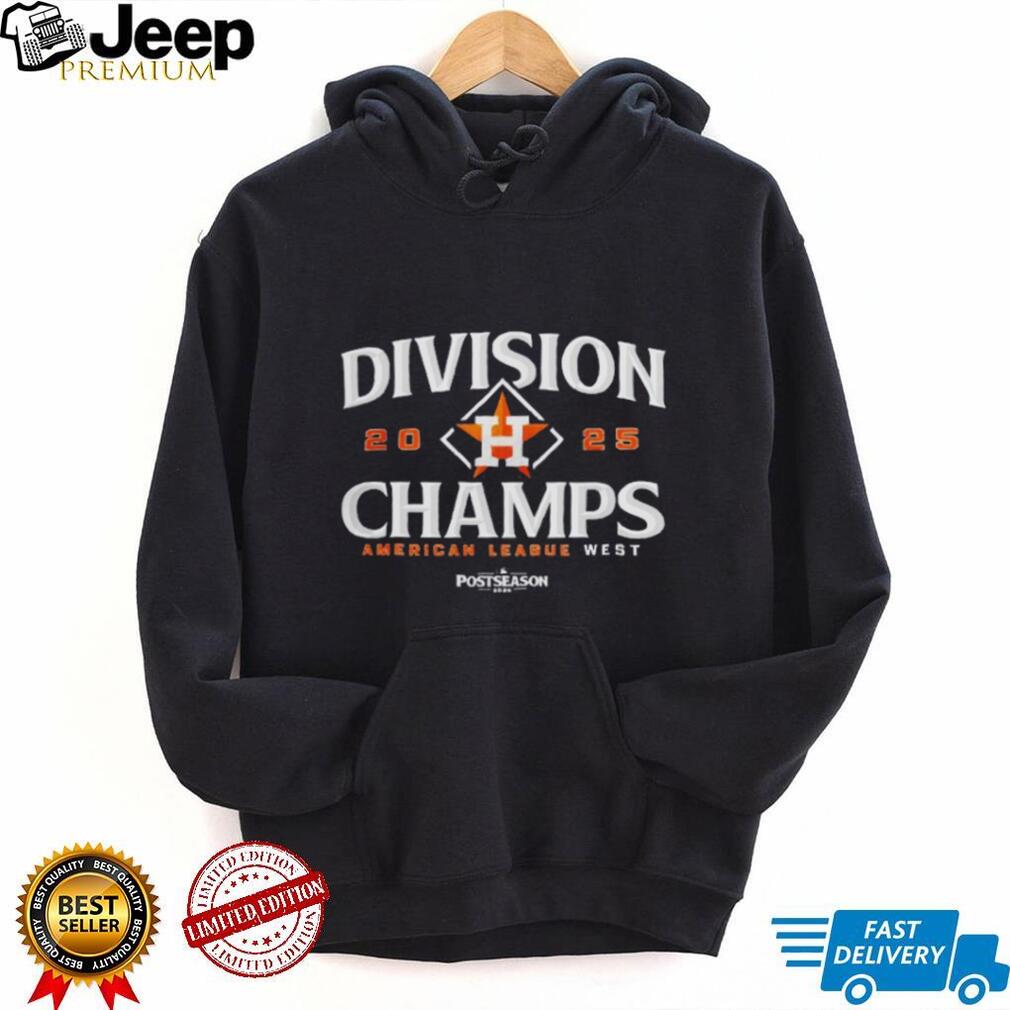 Division champs Houston Astros 2025 American League West MLB Postseason shirt Division champs Houston Astros 2025 American League West MLB Postseason shirt