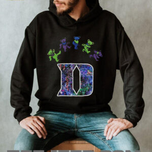 Duke Blue Devils x Grateful Dead night 2025 bears logo shirt