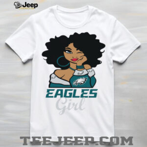 Eagles Girl Afro Lady Shirt