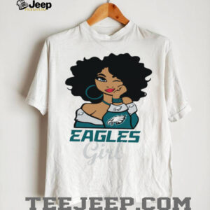 Eagles Girl Afro Lady Shirt