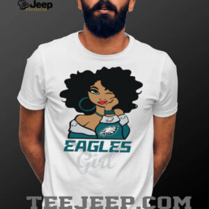 Eagles Girl Afro Lady Shirt