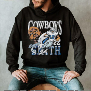 Emmitt Smith Dallas Cowboys retired player caricature shirt