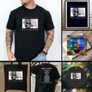 Eric Clapton Slowhand 2025 world tour dates shirt
