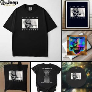Eric Clapton Slowhand 2025 world tour dates shirt