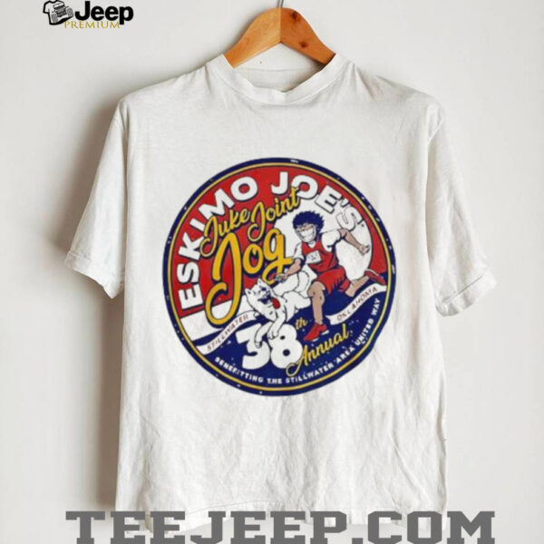 Eskimo Joes Juke Joint Jog 38th Annual Stillwater Posters white