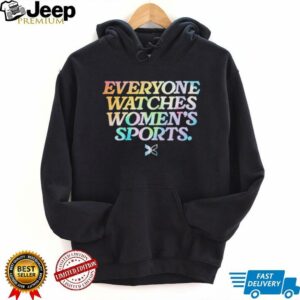 Everyone watches women’s sports retro shirt