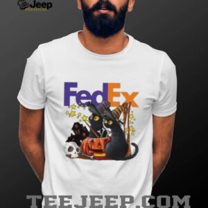 FedEx X Black Cat Witch Halloween 2025 T shirt