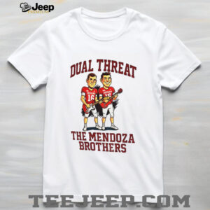 Fernando Mendoza Indiana Hoosiers Dual Threat The Mendoza Brother shirt