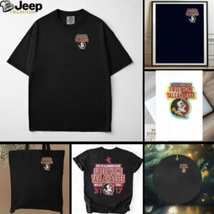 Florida State Seminoles vs Alabama Crimson Tide sweet home Tallahassee score shirt