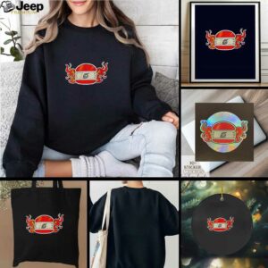 France BurgerKing x Naruto logo t shirt