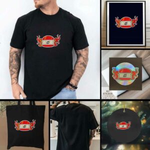 France BurgerKing x Naruto logo t shirt