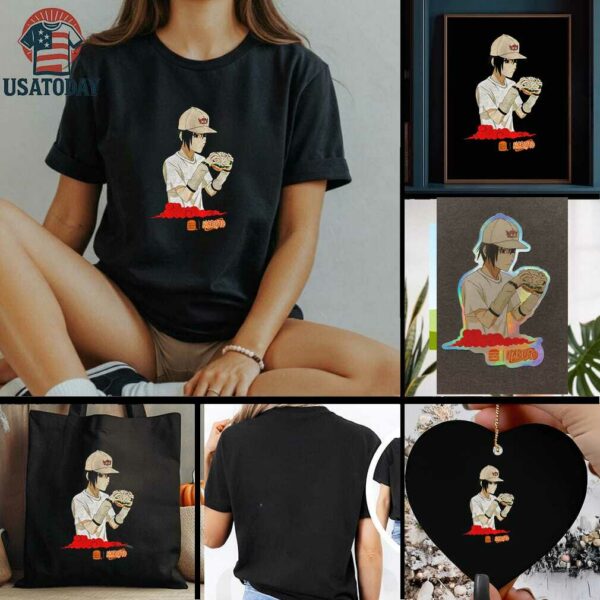 France BurgerKing x Naruto t shirt