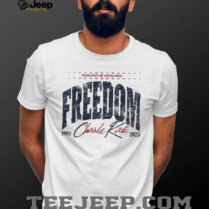Freedom turning points are starting points Charlie Kirk 1993 2025 great American patriotic shirt