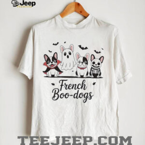 French Boo dogs ghost Halloween shirt