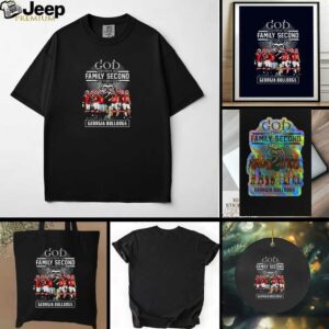Georgia Bulldogs God first Family Second then Georgia Bulldogs t shirt