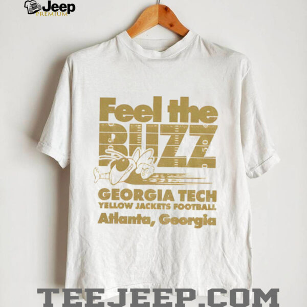 Georgia Tech Yellow Jackets Football Feel the Buzz Atlanta Georgia shirt