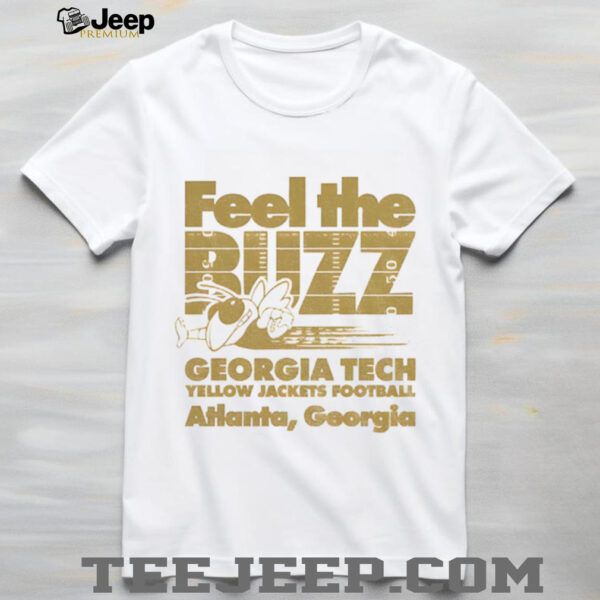 Georgia Tech Yellow Jackets Football Feel the Buzz Atlanta Georgia shirt