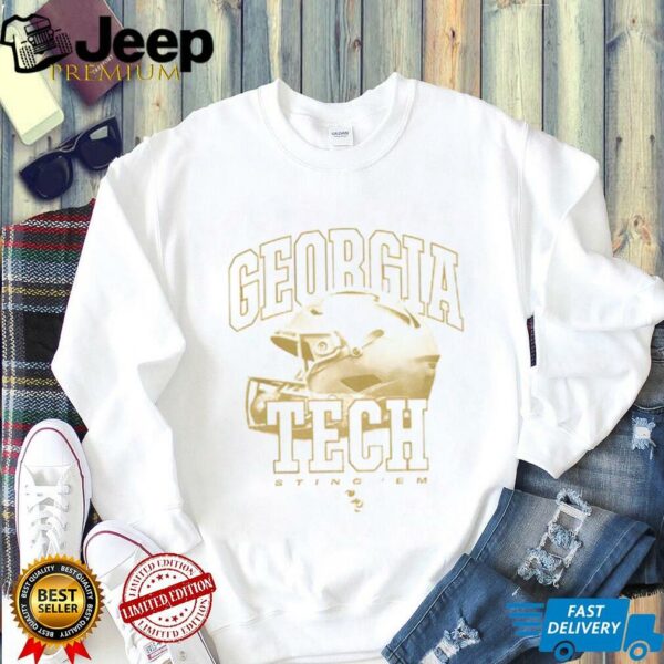 Georgia Tech Yellow Jackets Football helmet Sting ’em shirt