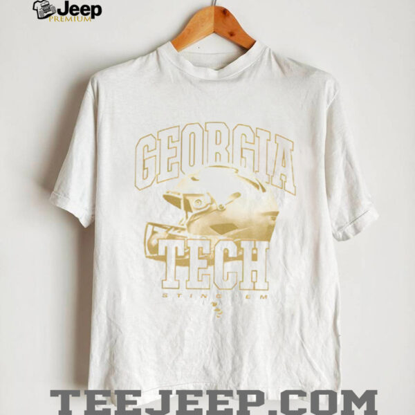 Georgia Tech Yellow Jackets Football helmet Sting ’em shirt
