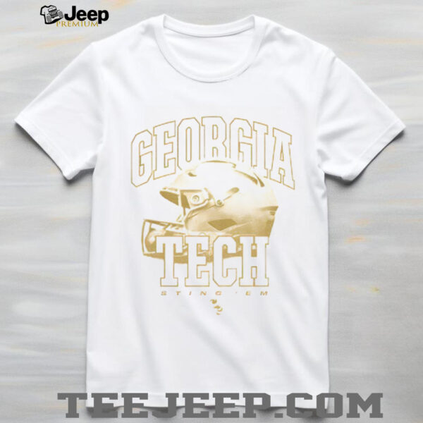 Georgia Tech Yellow Jackets Football helmet Sting ’em shirt