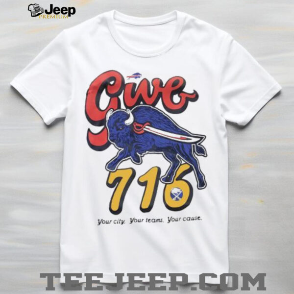 Give 716 Your City Your Teams Your Cause Buffalo Bills vintage shirt