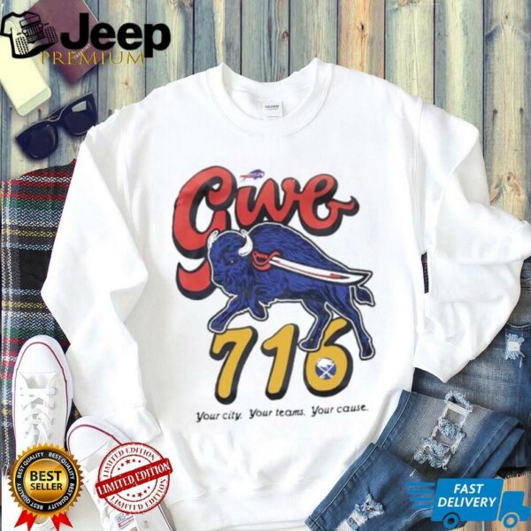 Give 716 Your City Your Teams Your Cause Buffalo Bills vintage shirt