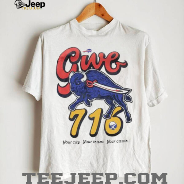 Give 716 Your City Your Teams Your Cause Buffalo Bills vintage shirt