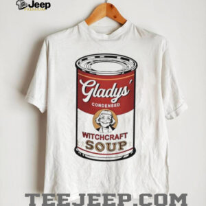 Gladys’ Condensed Witchcraft Soup classic parody art shirt