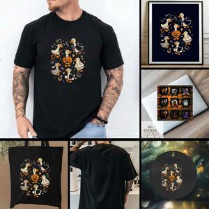 Goosebumps spooky geese ready for Halloween shirt
