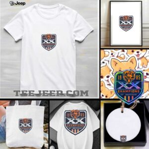 Gray Chicago Bears Super Bowl XX Champions 40th Anniversary Franklin...