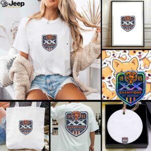 Gray Chicago Bears Super Bowl XX Champions 40th Anniversary Franklin T Shirt